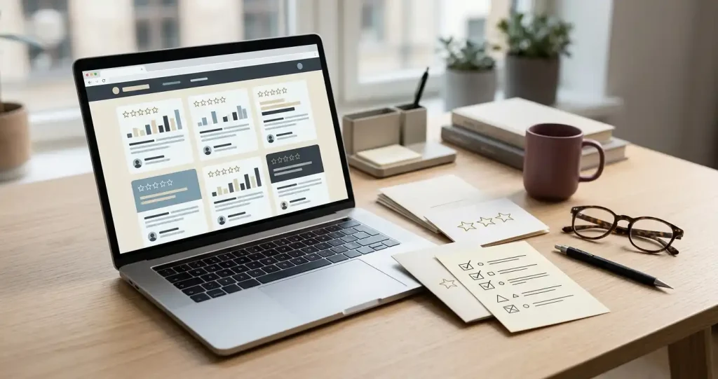 Illustration af anmeldelser, verificering og dansk regulatorisk kontrol