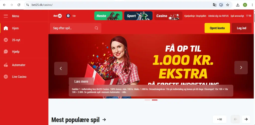 Illustration til Rød25 login - hvor går den gamle adresse hen i 2026?